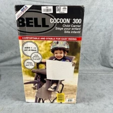 Bell Front and Rear Child Bike Seats Red/Gray Cocoon 300