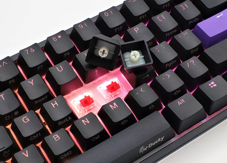 🦆 Ducky One 2 Mini v2 RGB LED 60% Double Shot PBT Keyboard Cherry