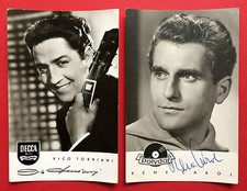 2 x AK Sänger VICO TORRIANI und RENE CAROL m...
