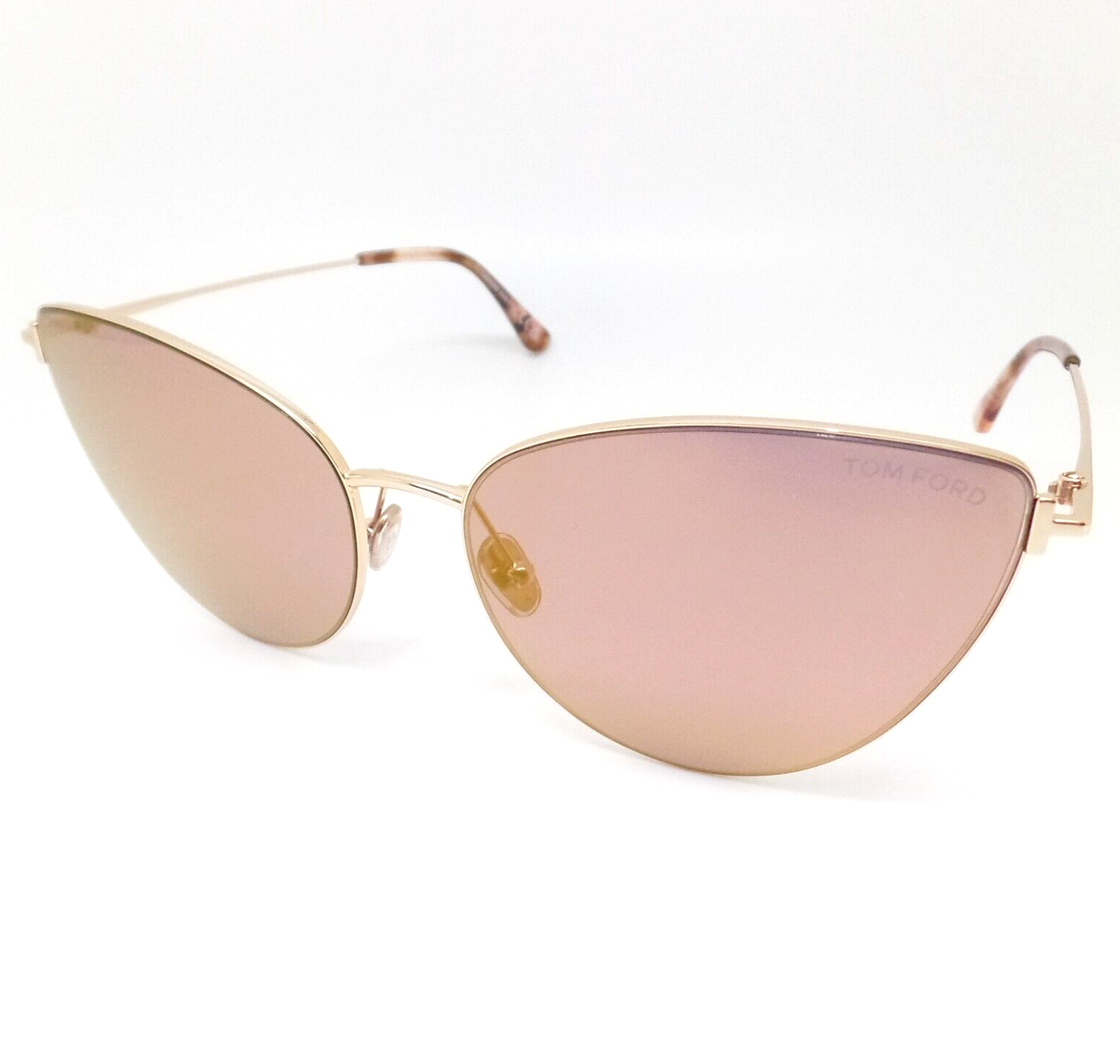 Tom Ford 1005 Anais Sunglasses Tom Ford Cat Eye Sunglasses TF1005 Anais-02 32C Gold/Honey  main image 2