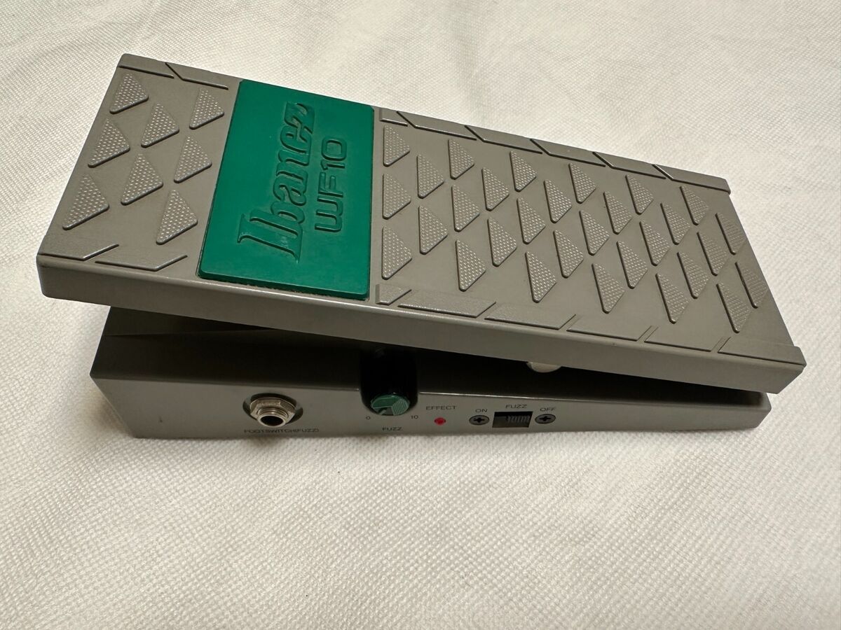 Ibanez WF10 Vintage Fuzz Wah Guitar Effect Pedal Made in Ibanez WF10 Vintage Fuzz Wah Guitar Effect Pedal Made in