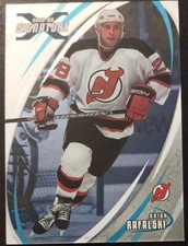 2002 - 2003 ITG Be A Player Brian Rafalski Signature Series #057 Hockey Card