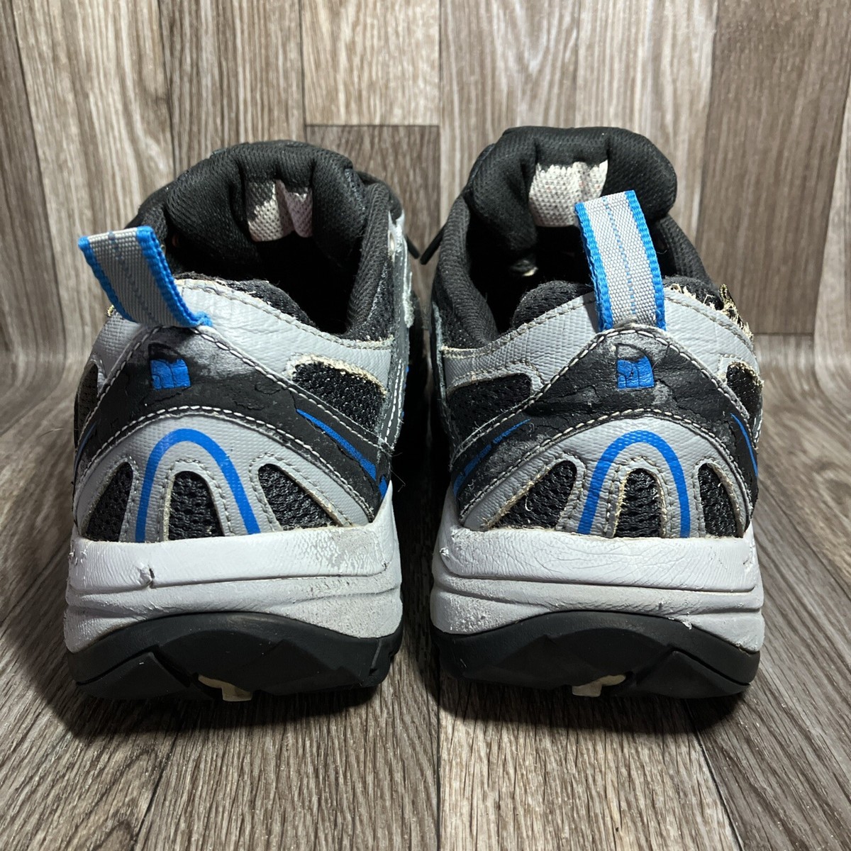 The North Face Vibram Men’s 11 athletic hiking tennis shoes climbing gray blue sneakers-the-north-face-verto-  main image 2