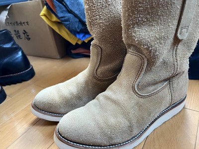 Red Wing 8168 Pecos Feather Tag Suede 8E 26cm Custom | eBay