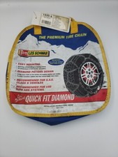 New Les Schwab Quick Fit Diamond Premium Tire Chains 1535-s With Instructions New Les Schwab Quick Fit Diamond Premium Tire Chains 1535-s With Instructions