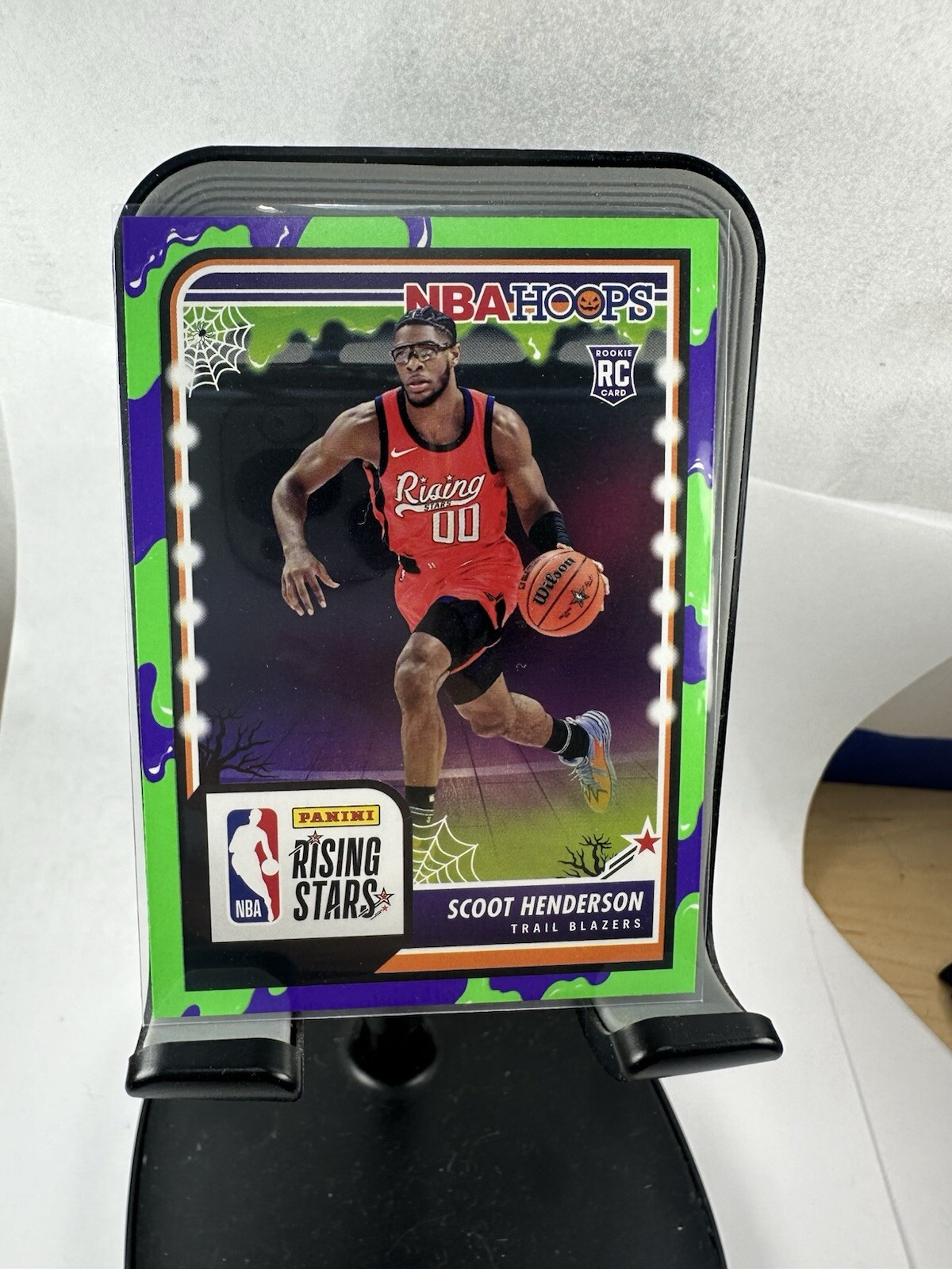 Scoot Henderson 2023-24 NBA Haunted Hoops #280 RC 🔥Green Slime Parallel
