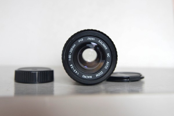 lens Kalimar 80-200mm f4.5-5.6 for Minolta MD Mount  [EXC]