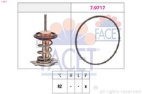 Facet Thermostat KüHlmittel 82°C FüR Subaru Trezia Toyota Yaris Auris