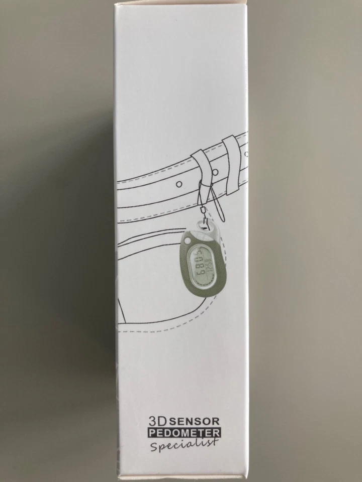 3D Sensor Pedometer with Belt Clip - Image 3 of 3