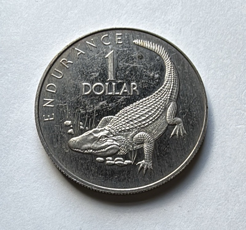GUYANA 1 DOLLAR 1976 UNC