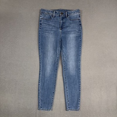 Talbots Flawless Jeans Women s 6P Blue High Rise Jegging Ankle Stretch Denim