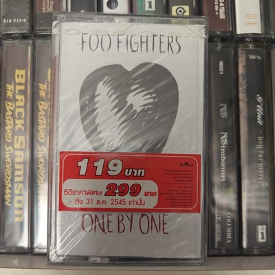 Foo Fighters One By One FACTORY SEALED cassette album | eBay