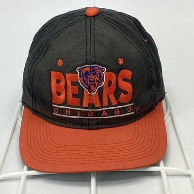 Vintage Chicago Bears Drew Pearson DPM Snapback Hat Embroidered Spell Out Logo