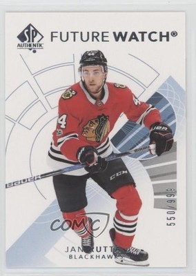 2017-18 SP Authentic Future Watch 550/999 Jan Rutta #190 05u8