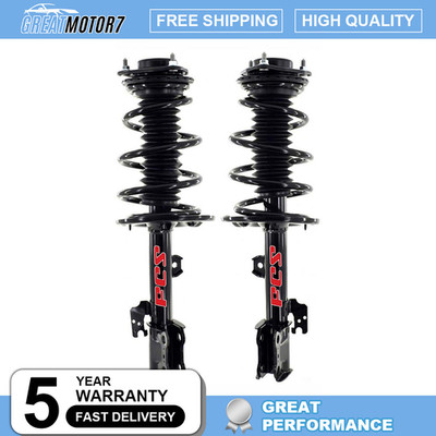 New FCS OE Front Struts For 2014-2019 Toyota Highlander 2.7L Lifetime Warranty