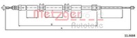 Bremsseil Seilzug Feststellbremse Metzger Autoteile 11.6684 FüR Renault Kangoo 2