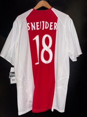 AJAX SNEIJDER 2005-2006 ORIGINAL JERSEY SIZE XL