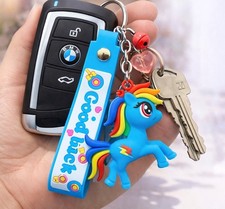My Little Pony Rainbow Dash Bag Charm Keychain Cute Purse Backpack Accessory