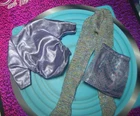 Vtg Hasbro JEM AND THE HOLOGRAMS Clothes ORIGINAL Shirt Skirt & Hose for AJA