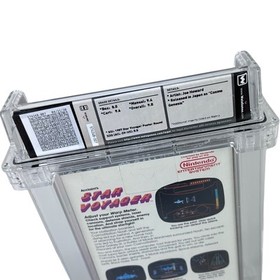 New NES Star Voyager Sealed WATA 9.0 Factory Sealed Graded Nintendo Game 1987