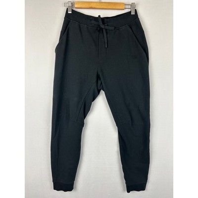 Lululemon City Sweat Jogger Pant Shorter Length Black 27'' Inseam Men's Size S