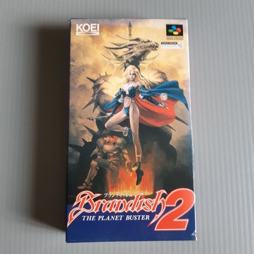 Brandish 2 II – Flyer Original Super Famicom, Japan Handbill, Chirashi, Vintage