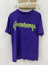 Vintage Goosebumps Welcome To Horror land Distressed T-shirt Youth Medium