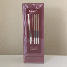 Cartier L'Huere Diaphane VIII Eau De Toilette 2.5 oz 75 ml New Sealed Les Hueres