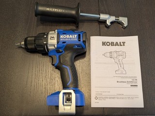 Lightly Used Kobalt 24V 1/2" Brushless Drill Driver KDD 524B 03