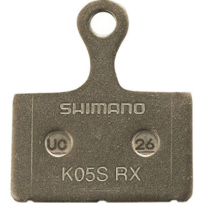SHIMANO K05S-RX Disc Brake Pad and Spring - Resin Compound, Stainless Steel Back