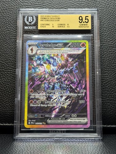 Ceruledge ex graded BGS 9.5 for sale on eBay