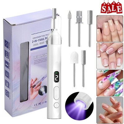 5 in 1 Professional Toe Nail Grinder Electric Nail File Drill Manicure Pedicure
