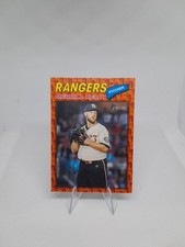 Merrill Kelly 2026 Topps Heritage #316 Color of the Year Orange SP /77 Rangers