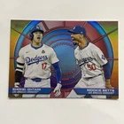 2025 Topps Series 2 Dynamic Duos Shohei Ohtani Mookie Betts Gold 44/50 DD-2