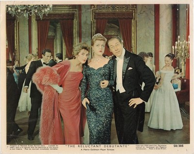 Kay Kendall Rex Harrison RELUCTANT DEBUTANTE Original British #146569