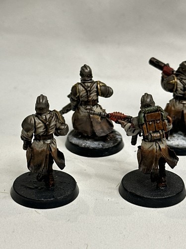 Warhammer 40k Death Korps of Krieg Squad FW PRO PAINTED Assault Squad GW - Picture 10 of 14