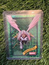 2025 Topps Chrome Marvel Songbird #61 Hulk Green Lazer Refractor /99