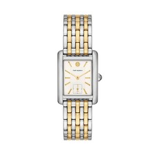 Tory Burch Eleanor Two-Tone 25mm Cream Dial Women's Watch TBW1070