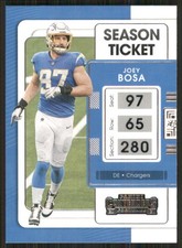 2021 Panini Contenders #53 Joey Bosa Los Angeles Chargers 52328