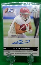 2022 Leaf Pro Set Draft - Autographs Slade Bolden #PSA-SB1 (AU, RC)