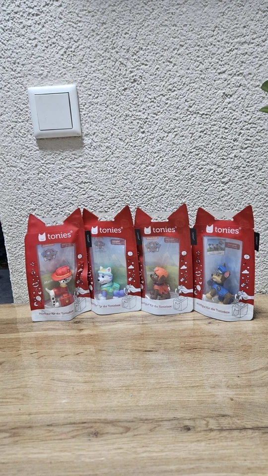 4er Set Tonies Figuren Paw Patrol Set Neu OVP Zuma / Marshall usw. - Bild 3 von 4