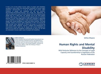 Human Rights and Mental Disability Safinas Ahayeva