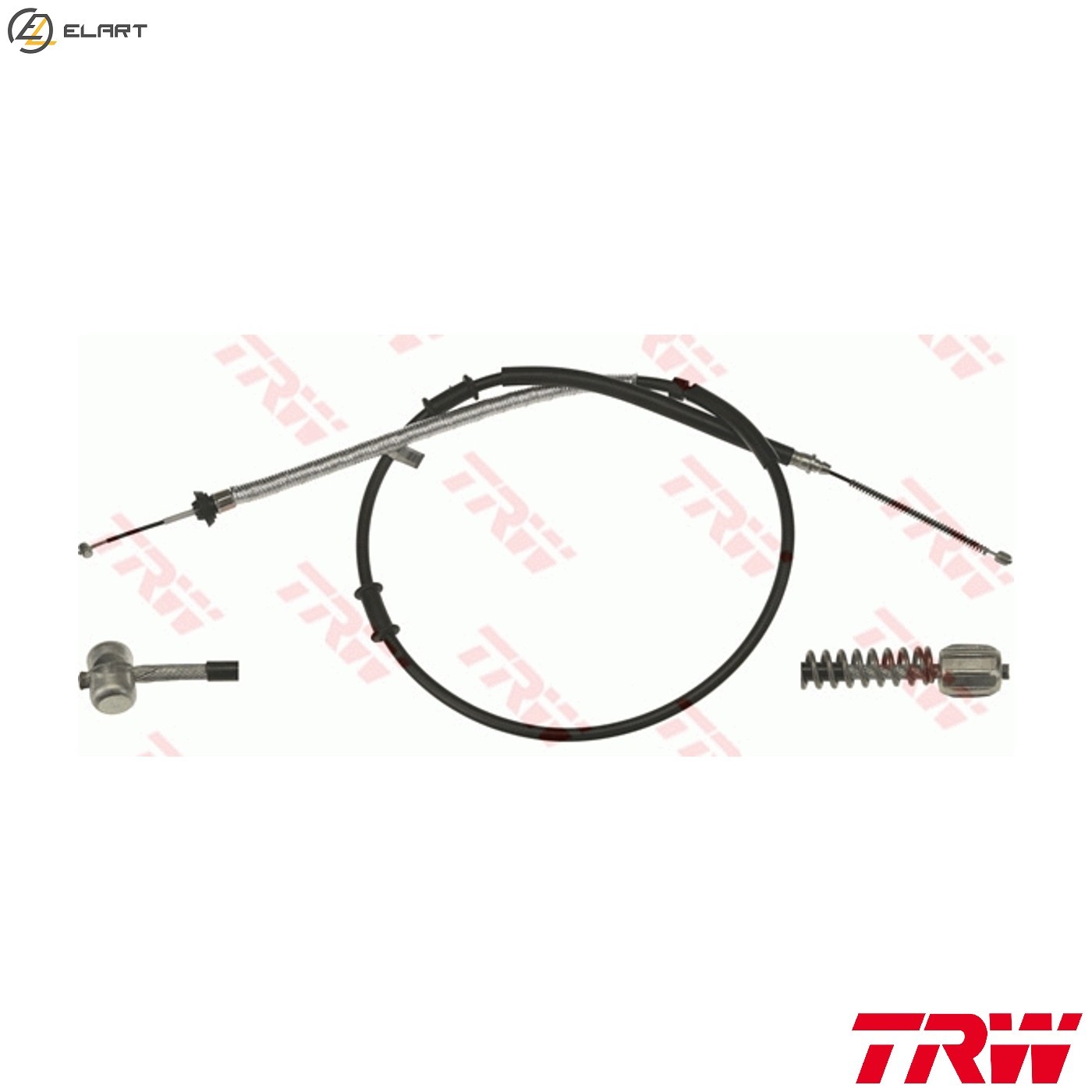 CABLE PULL PARKING BRAKE GCH599 FOR FIAT GRANDE/PUNTO 199B6.000/B7.000 0.9L 4cyl