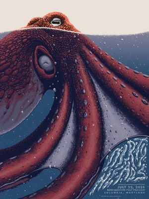Dark Star Orchestra July 22 2026 Columbia MD Octopus Poster