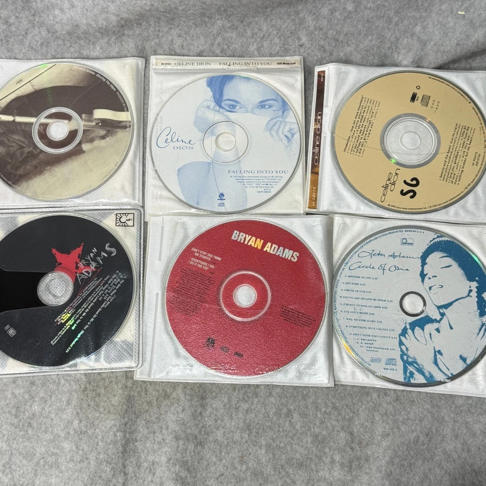 24 Pop CD Lot – Disc & Artwork Only – Celine Dion Bryan Adams Christina Aguilera - Image 3 of 4