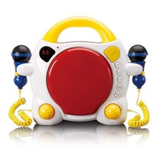 Lenco KCD-011KIDS - Tragbarer Karaoke-CD-Player mit Bluetooth&reg; f&uuml;r Kinder - Mehr