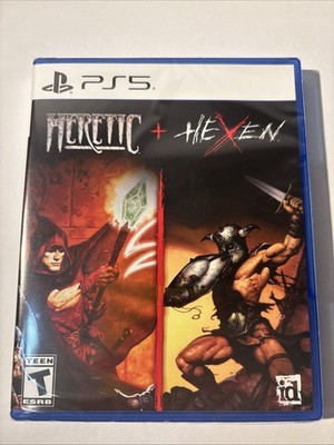 BRAND NEW HERETIC + HEXEN LIMITED RUN GAMES PS5 PlayStation 5 U.S. ESRB VERSION!