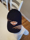 VTG Harley Davidson Hat Acrylic Wool Embroidered Navy Blue American Needle  — photo 7