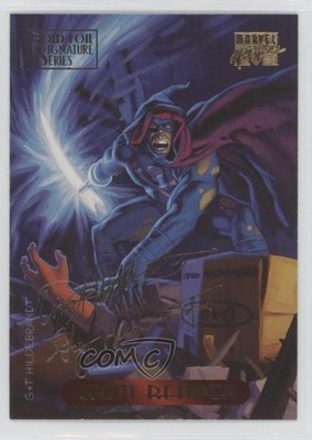 1994 Fleer Marvel Masterpieces Gold Foil Signature Series Grim Reaper #46 g7i