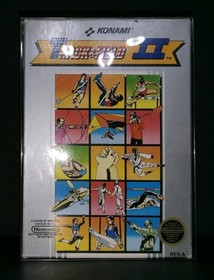 Track & Field II (Nes)(1989) CIB. Box, Cart, Manual & Konami Ad. No Bowing. 
